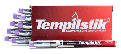 Temperature Indicating stick 10/Box American Made from tempelstik